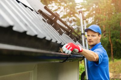 Commercial Gutter Maintenance detail